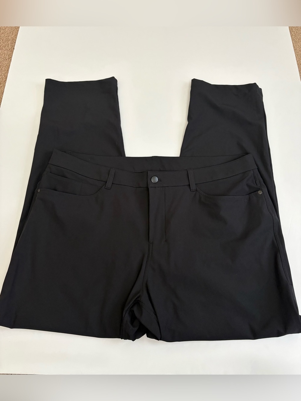 Lululemon ABC Classic Pocket Pant Size 38 Black